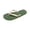 Dark Green, variant on Gtoiithly Men's Waterproof Flip Flop Sandals Fashionable and Versatile Flip-Flop Beach Non- Slippers for Indoors Backyard and Outdoors Brown L