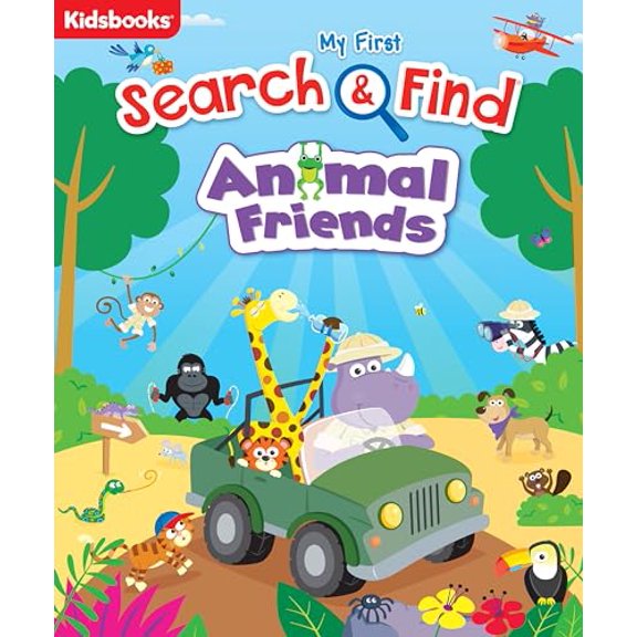 Pre-Owned My First Search & Find: Animal Friends - Hidden Object Picture Puzzle Book for Kids | Seek and Find Activity Book for Boys & Girls, 9781628850611, 1628850612, Hardcover,