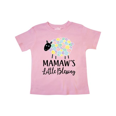 

Inktastic Mamaw Gift For Grandchild Girls Gift Toddler Toddler Girl T-Shirt