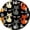Cartoon Cat, variant on 12 Inch Halloween Night Pumpkin Wooden Wall Clock, Silent Non‑Ticking Battery Operated, Halloween Decor Clock, Perfect Holiday Gift for Kitchen Bedroom Office