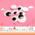 thumbnail image 5 of Jumbo Self Adhesive Googly Wiggly Eyes 7.5/10/15.4cm for Toys Dolls DIY Accessory Eyeball Refrigerator Door, 5 of 18