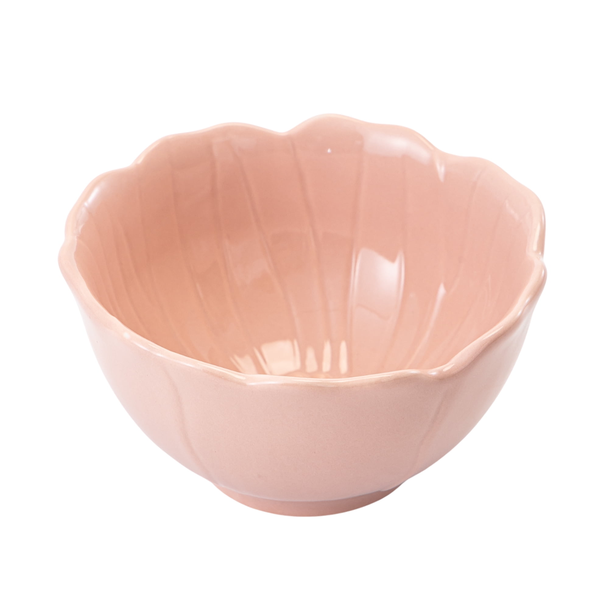 Way to Celebrate Easter Pink Floral Ceramic Mini Bowl, 4.41inch x 4.41inch x 2.44inch, 1 piece