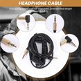 thumbnail image 4 of Spring Audio Cable Cord Line for Marshall Major II 2 Monitor Bluetooth Headphone, 4 of 5