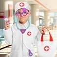 thumbnail image 4 of TOPFOX Doctor Kit for Kid - 40PCS Pretend Playset for Toddlers, Medical Kit Toy with Bag, Cloth, Role Playing Plastic Toys for 3-8 Boys Girls, 4 of 7