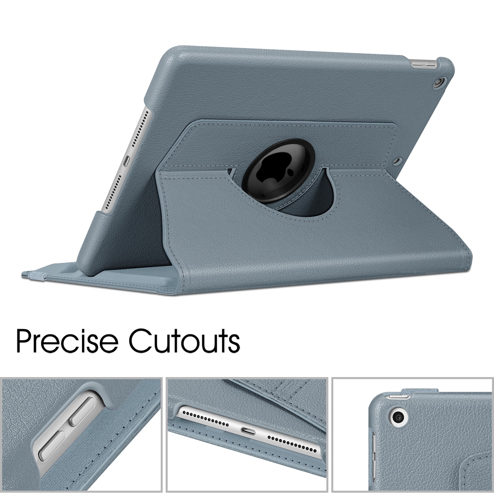 Fintie 360 Rotating Case for 10.2-inch iPad 9th/ 8th/ 7th Generation - Swivel Cover with Pencil Holder for iPad 10.2" (2021/ 2020 / 2019 Model)