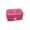 Pink, variant on Metal Key Lock Cash Box with Handle Small Money Organizer Storage Box with Lockable Cover for Easy