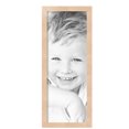 thumbnail image 2 of ArtToFrames 10" x 27" Hard Maple Picture Frame, 10x27 inch Brown MDF Poster Frame (WOM-4847), 3 Pack, 2 of 8