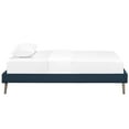 thumbnail image 5 of Modway Loryn Twin Polyester Fabric Bed Frame with Round Splayed Legs in Azure, 5 of 6