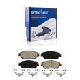 thumbnail image 4 of Detroit Axle - Brake Kit for 2005-2006 Toyota Camry, Drilled & Slotted Disc Brake Rotors Ceramic Brakes Pads Replacement : 11.65" inch Front and 10.59" inch Rear Rotor, 4 of 6