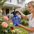 thumbnail image 5 of 4L Pneumatic Household Water Sprayer, Horticultural Pressure Watering Can for Gardening, Atomizing Spray Kettle for Bonsai Watering and Household Cleaning, Plastic Construction, Blue, 5 of 6