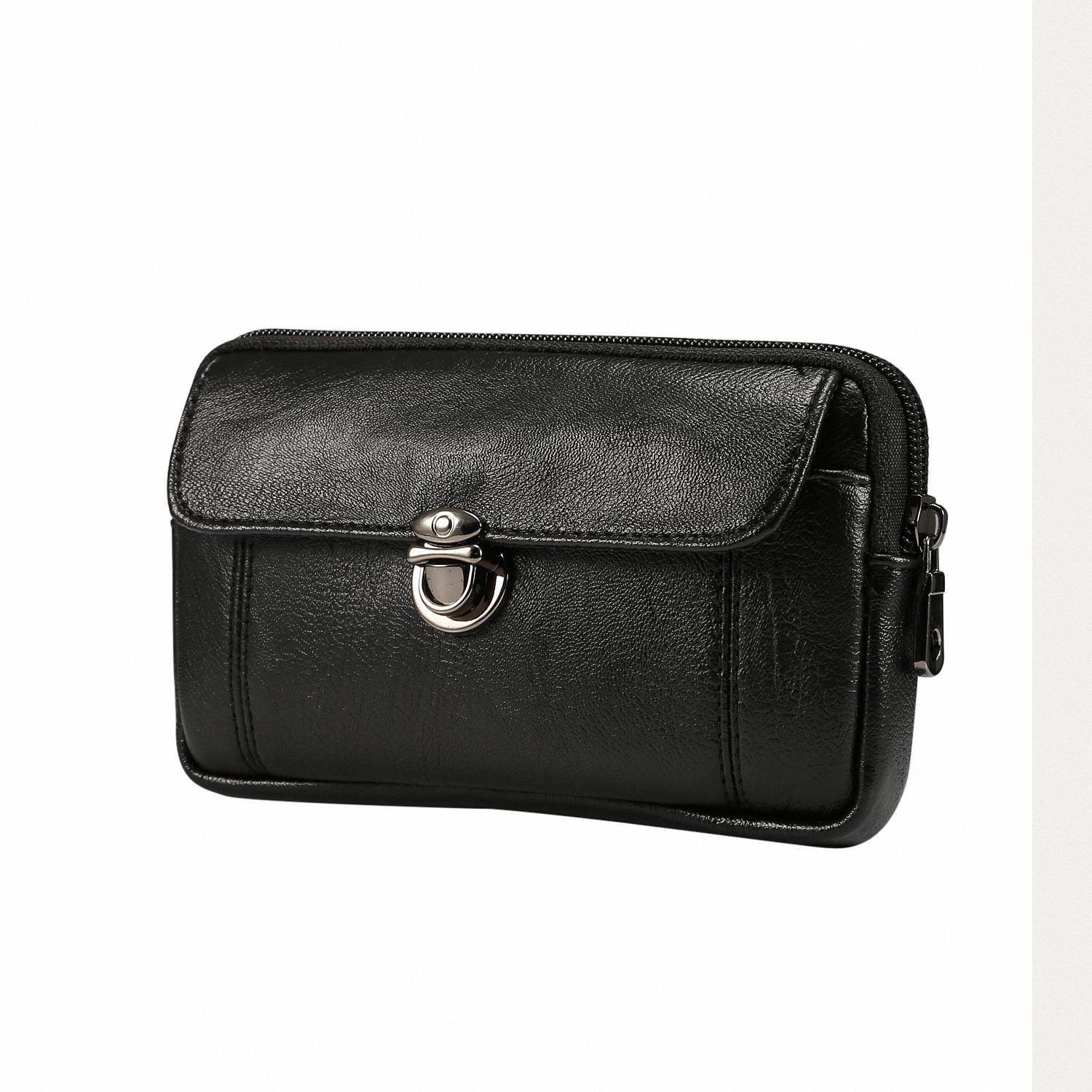 BRAND NEW PU Leather Fanny Pack Cell Phone Belt Bag Fashion Waist Bag Women
