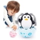 thumbnail image 3 of Muñeco de bebé Roly Poly, juguete que se tambalea, sonajeros con cabeza, adorno para bebés pingüino, 3 of 9