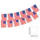 thumbnail image 3 of American Football Fan Party Decorations, Themed Bunting Flags Banner for Sports Events, Bar Home Game Day Atmosphere Supplies, Supporters Celebration String Pennant for Wall Decor and Festivities, 3 of 6