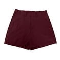 thumbnail image 3 of Womens Shorts Ladies Summer Stretch Twill Regular Fit Hiking Casual Chino Short Pants With Pockets RD2 M, 3 of 6