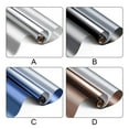 thumbnail image 2 of Window Film Privacy Reflective Mirror Film Removable Removable Window Film Heat Insulation Stick, Blue Silver, 40CM x 200CM, 2 of 7