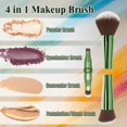 thumbnail image 2 of TRAHOO-4 in 1 Makeup Brush, Travel Makeup Brush Set with Case, Mini Makeup Brushes, Powder Foundation Brush, Concealer Brush, Eyeshadow Brush, Dual Ended Makeup Brush for Liquid,Cream, Powder, 2 of 4