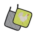 thumbnail image 2 of Caroline's Treasures Leghorn Chicken Green Pair of Pot Holders, 2 of 3