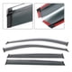 thumbnail image 4 of Viseras para ventanas laterales, 4 unidades/juego de deflectores de protección solar para coche, protección contra la lluvia y el sol, características líderes en su clase, 4 of 9