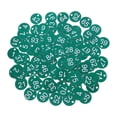 thumbnail image 1 of Miangastore Number Plate Green 100Pcs 1.4X1.4X0.04In, 1 of 9