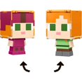 thumbnail image 2 of Minecraft Figuras Flippin' de Alex y Axolotl, Paquete de 2, Juego Inquieto 2 en 1 y Diseño Pixelado, 2 of 5