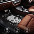 thumbnail image 4 of XMXT Waterproof Floor Mats for Cars, Cosmic Skull Design Print Car Floor Mats All Weather Universal Fit Auto Carpet Car Accessories, 4 Piece, 4 of 6