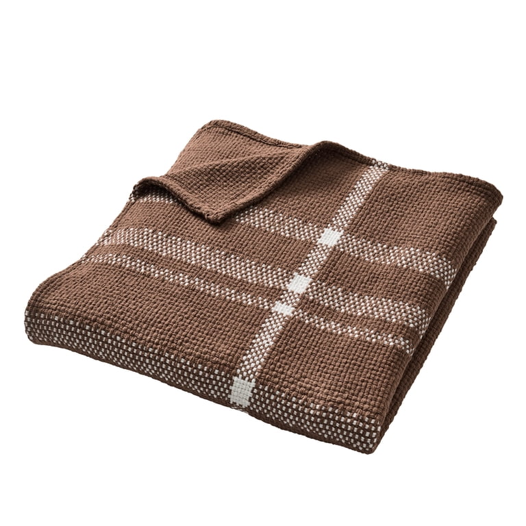 Better Homes & Gardens Woven Basketweave Throw photo 2