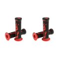 thumbnail image 3 of Justharion Universal 7/8 Motorcycle Scooter Handlebar Hand Grips Soft Rubber Red 2Set, 3 of 6
