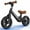 Black, variant on JoyStone Toddler Balance Bike Toys for 1-3 Years Old Boys Girls, Kids Training Balance Bike with Adjustable Handlebar and Seat, No Pedals Bike Gift for Kids, White