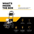 thumbnail image 3 of BE Power Equipment 3800 PSI 2.8 GPM Cold Water Gas Pressure Washer Honda GX200 Engine and Triplex Pump, 3 of 9