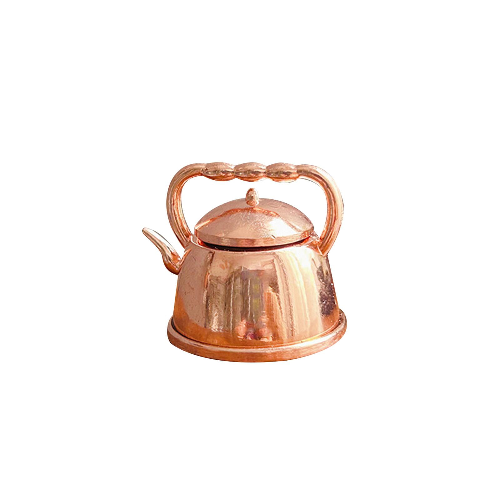 Miniature Teapot Dollhouse Tea Pot Life Scene Decor Accessory Dollhouse