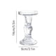 thumbnail image 3 of Candelabro de cristal candelabro francés romántico cena vela mesa de comedor sala de estar decoración del hogar candelabro transparente, 3 of 6