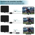 thumbnail image 4 of Antena de TV Digital HDTV con Amplificador de Señal Inteligente para Canales 1080P 4K DTMB ATSC DVB-, 4 of 7