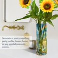 thumbnail image 4 of Key Rainbow Flower Vase Decorative Vases for Flowers Home Decor for Centerpieces Entryway Shelf Living Room, 4 of 5