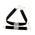 thumbnail image 2 of yotijay Gothic Choker Clavicle Necklace Vintage Costume Accessories Hip Hop Velvet, 2 of 9