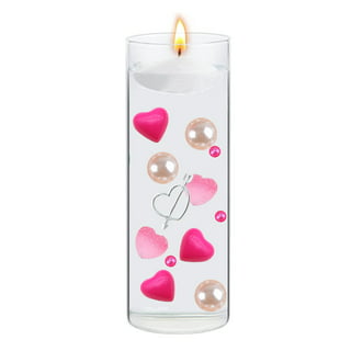 Christmas Floating Candles Vase Filler Beads Floating Pearls Water Gel  Beads(No candle)