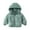 Green, variant on Toddler Jacket Winter Child Baby Boys Girls Solid Long Sleeve Patchwork Hooded Outer Outwear Outfits Clothes Kids Top Coat & Outerwear A 18 Months-24 Months