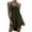 Army Green, variant on lmcalzta Womens Long Tank Tops Crew Neck Sleeveless Tshirts Camisole Summer Lounge Mid Length Tank Tops