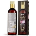 thumbnail image 4 of WOW Skin Science Onion Black Seed Hair Oil - WITH COMB APPLICATOR - Controls Hair Fall - NO Mineral Oil, Silicones, Cooking Oil & Synthetic Fragrance - 200 ml, 4 of 6