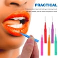 thumbnail image 2 of ACDANC 2026 New 60 Pcs Stainless Steel Plastic Tooth Floss Stick Interdental Brush Orthodontics for Dental Care, Braces, Teeth Cleaning, Oral Hygiene, Travel, 2 of 7