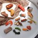 thumbnail image 2 of horquillas de comida de simulación para costillas de cerdo guisadas, horquillas para el pelo con comida divertida, joyería para el cabello con personalidad, clip lateral para la cabeza, apto para damas y niños, arándano Sailing Electrónica, 2 of 6