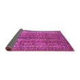 thumbnail image 2 of Ahgly Company Indoor Round Oriental Pink Modern Area Rugs, 6' Round, 2 of 4