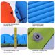 thumbnail image 5 of Colchón de aire inflable Cama para dormir automática Cojín de picnic (azul verde) JShteea  El nuevo, 5 of 9