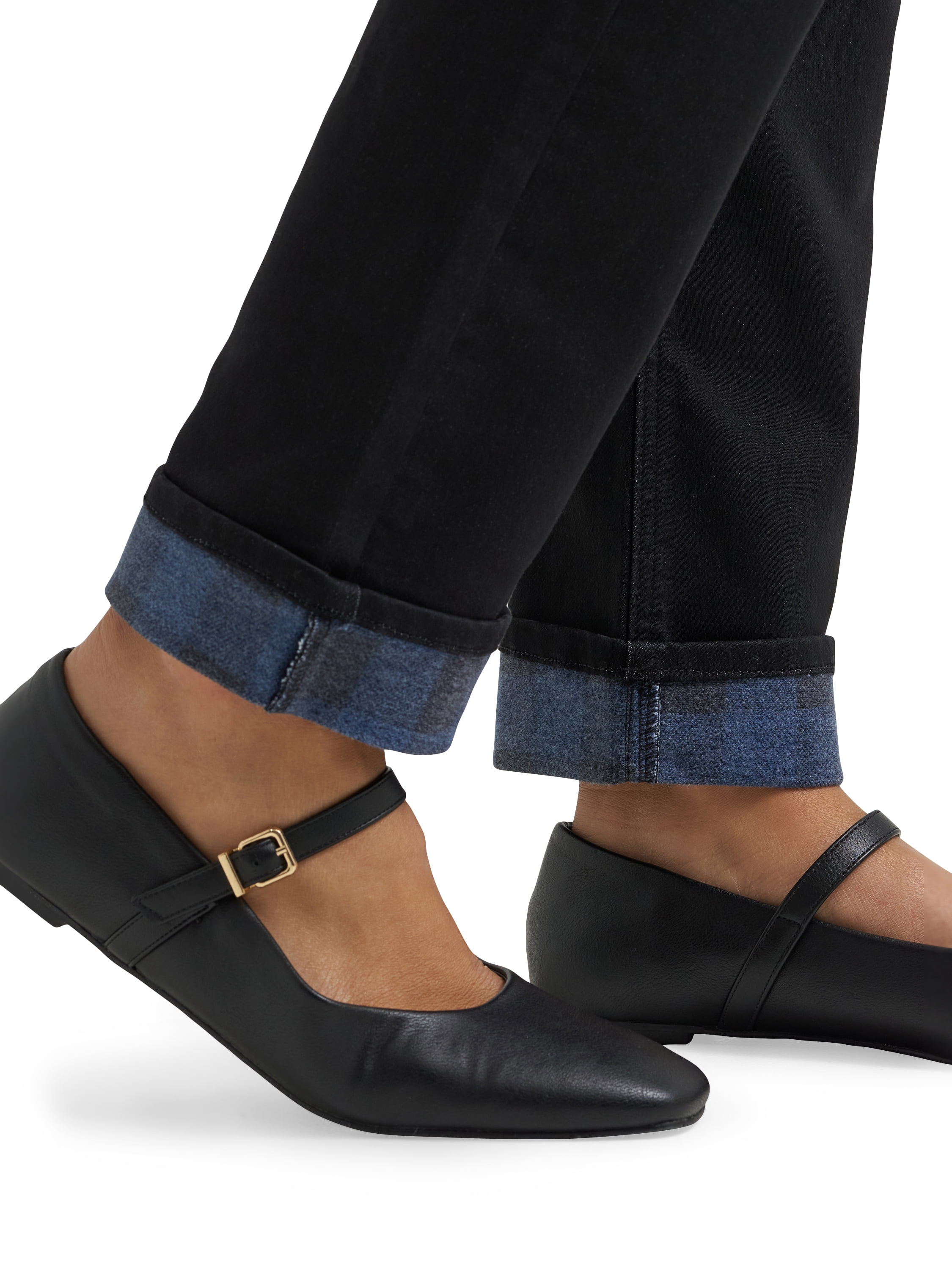 Lee® Women's Single Layer Warming Brushed Denim Jeans, Sizes 4-18