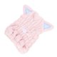thumbnail image 1 of Toallas para secar el pelo con orejas de gato, absorción de agua, secado rápido, espesan el cabello (rosa), 1 of 8