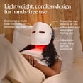thumbnail image 2 of TheraFace Mask Glo by Therabody, Cordless Red Light Therapy Mask with Blue and Infrared LED Light, 2 of 13