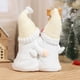 thumbnail image 5 of Adorno de café con forma de pareja de enanos, figuras de cerámica, decoración navideña para el hogar, centro de mesa festivo, regalo para parejas, tamaño pequeño, para sala de estar., 5 of 6