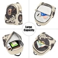 thumbnail image 5 of FORMRS Mini Backpack Purse for Women Travel Daypack Casual Shoulder Bag, Space Record, 5 of 7