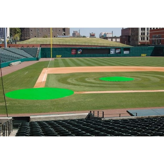 Trigon Sports Spot Round Rain Covers Poly Green 18 Feet 6 Ounce