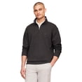 thumbnail image 1 of Sudadera Tommy Hilfiger con cremallera 1/4 con cuello redondo para Hombre - Gris M, 1 of 5