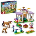 thumbnail image 4 of (2 pack) LEGO Friends Horse Training Toddler Building Toy, Great Birthday Gift for Ages 4+ with 2 Mini-Dolls, Stable, 2 Horse Characters and Animal Care Accessories, 41746, 4 of 10